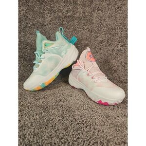 Kids Fashion Multicolor Basketball Shoes. Size 37 (5 Y). NIB